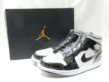 28.0cm【未使用】Nike Air Jordan 1 Mid SE All-Star (オールスター) DD1649-001 パンダ US10_画像1