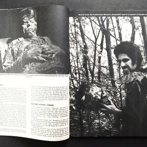 希少・美品洋書「FAMOUS/ＭＯＮＳＴＥＲＳ」SFホラーアメリカマガジン雑誌(p74).編集者:アッカーマン.洋書.1972年3月号の画像3