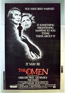  rare * poster [o- men ] movie magazine appendix both sides movie poster. direction : Richard * Donna -...: Gregory *pek. Lee *remik.1976 year work 