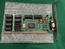 Realtek RTG3105IEH 16-bit ISAバス VGA Card ビデオカード 送料込み_画像1