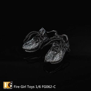 1/6 Fire Girl Toys FG062-C 1/6女性フィギュア用靴 スポーツシューズ　TBLeague/Phicen/ファイセン/JIAOU DOLL