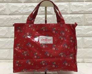 no16972 Cath Kidston キャスキッドソン エナメル PVC ハンド トート バッグ