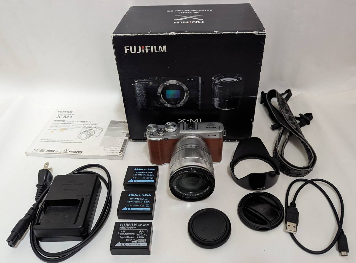 富士フイルム FUJIFILM X-M1 レンズキット オークション比較 - 価格.com