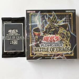  Yugioh BATTLE OF CHAOS Battle *ob* Chaos unopened 1BOX repeated . version plus one bonus pack unopened 1 pack attaching 