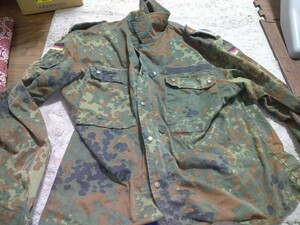 西ドイツ軍　フレクター迷彩上着　中古