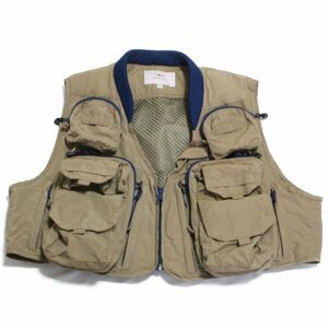 貴重 リトルプレゼンツ 旧ロゴ L ベスト LITTLE PRESENTS VEST V-01 フィッシング 釣り フライ ルアー FLY リトプレ トラウト 鱒 中古 良品