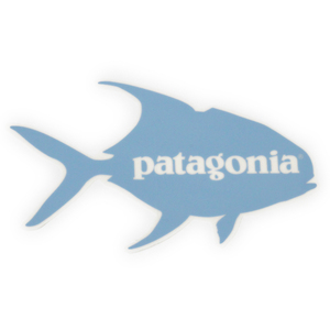 訳有 パタゴニア ステッカー パーミット PATAGONIA PERMIT STICKER 釣 魚 フィッシュ シール フライ FLY キャンプ ギア カスタム デコ 新品