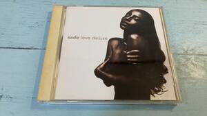 【中古CD】日本盤　シャーデー　Sade LOVE DELUXE　ゆうメール　送料180円　2枚まで　即決