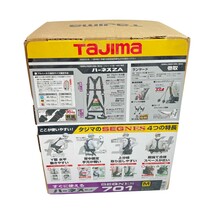 ＊＊ TAJIMA タジマ フルハーネス安全帯ランヤードセット 新規格 Mサイズ SEGNES701M 未使用_画像1