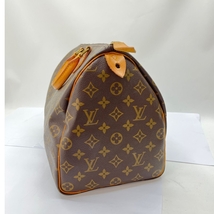 ◆◆ LOUIS VUITTON ルイヴィトン モノグラム スピーディ 35 ボストンバッグ M41107 やや傷や汚れあり_画像4