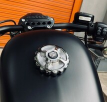 B001:モーターサイクル 燃料 ガスタンク キャップ ハーレー cnc883xl 1200 sportst_画像2