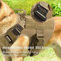 AD024:戦術的 ミリタリー ベストセットk9 犬 トレーニング用 砂 注ぎ口_画像3
