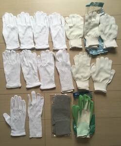 手袋　まとめ売り　手袋　15双　手袋　大量　スムス手袋　作業手袋　グリップ　白手袋