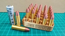 .38 Special 弾風ダミーカート 25個セット【送料込・トレイおまけ付】(検) .38スペシャル .38 spl s&w スミス&ウエッソン リボルバー_画像1