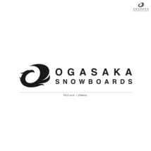 【OGASAKA】オガサカ★04★ダイカットステッカー★切抜きステッカー★JPN2★10.0インチ★25.4cm_画像1