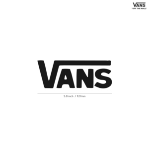 【VANS】バンズ★09★ダイカットステッカー★切抜きステッカー★5.0インチ★12.7cm