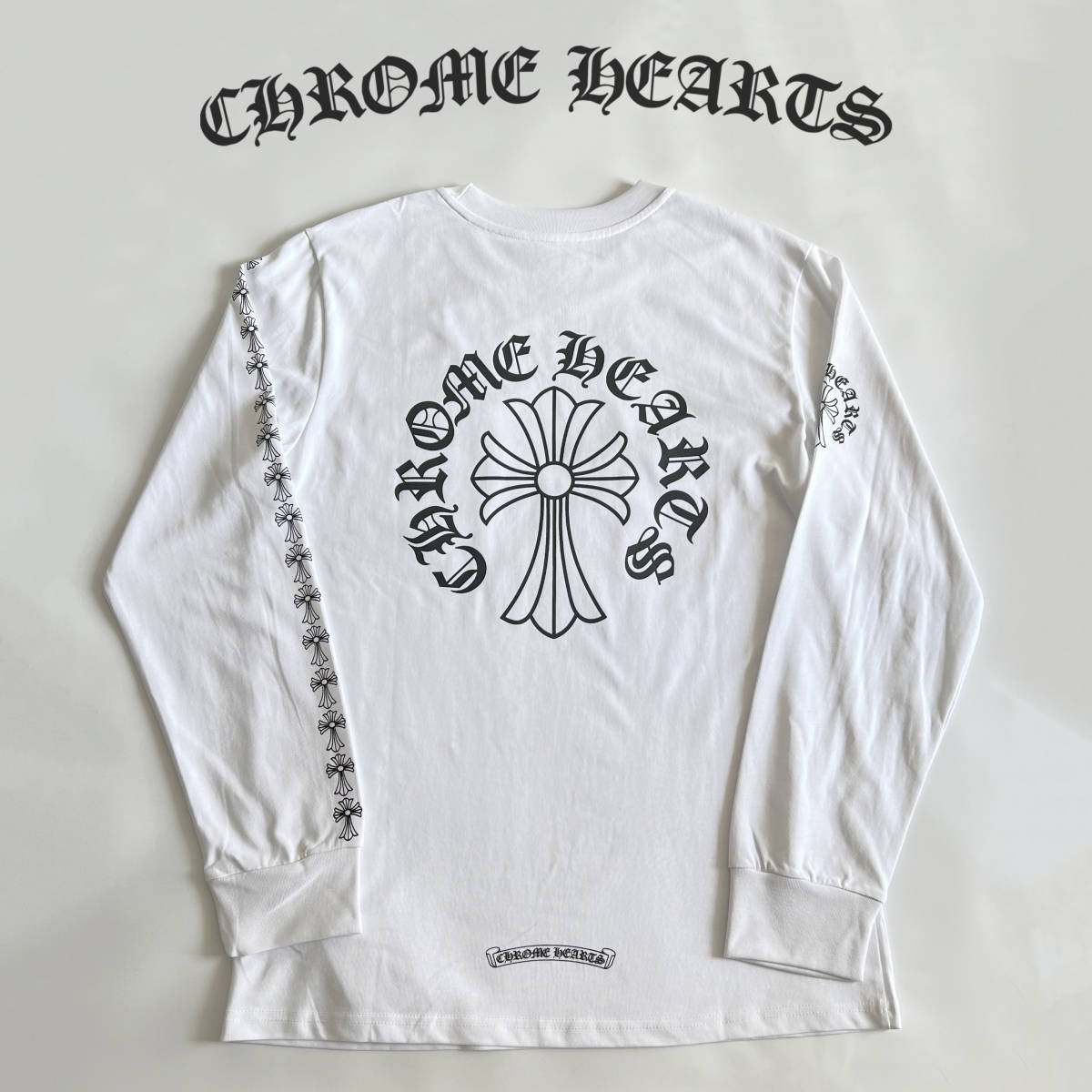 安心 《クロムハーツ》 chrome hearts TシャツM Tシャツ/カットソー