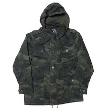 新品 Abercrombie & Fitch MILITARY JACKET アバクロンビー＆フィッチ メンズ ジャケット カモフラ グリーン ミリタリー M 正規品_画像5