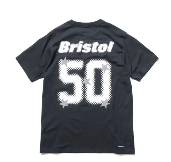 【新品】Mサイズ F.C.Real Bristol 50 LETTERED EMBLEM TEE FCRB