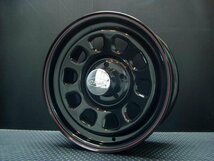 デイトナ 16インチ ホイールセット 4本 TSW DAYTONA ブラック 16X7J+35 5穴114.3（100系ハイエース 152系ハイラックスなどに）_画像3