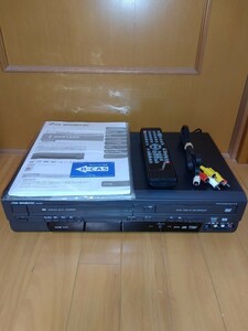 [ работа безупречный. превосходный товар / принадлежности полнота * бесплатная доставка ]DX BROADTEC DX антенна тюнер наземного цифрового радиовещания встроенный VHS/DVD магнитофон DXR160V