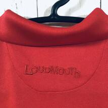 【LOUDMOUTH】ラウドマウス 半袖シャツ メンズ S レッド 送料無料！_画像3