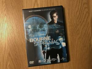 DVD：THE BOURNE SUPREMACY／ボーン・スプレマシー