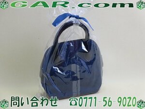 MA17 ピッグスキン 鞄/カバン/かばん 天然素材 レディース ファッション ハンドバッグ 青/ブルー