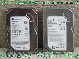 MB17 Seagate BarraCuda 3.5 SATA ハードディスク/HDD 500GB/1TB 2個セット まとめ 1000GB デスクトップPC パーツ