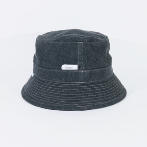 WTAPS ダブルタップス 21SS BUCKET 01/HAT/COTTON.DENIM 211HCDT-HT13 バケット ハット コットン デニム ブラック SEZ