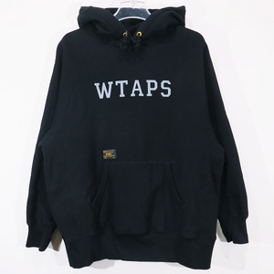 WTAPS ダブルタップス 17SS DESIGN HOODED:COLLEGE/SWEATSHIRT.COTTON デザイン フーデッド カレッジ スウェット パーカー フーディー YX