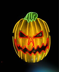 光る お面 かぼちゃ ハロウィン 仮装 コスプレ Halloween カボチャ