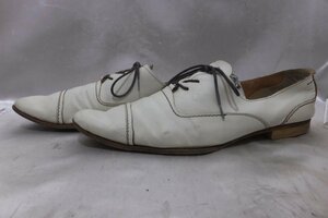 alfred BANNISTER アルフレッドバニスター レザーシューズ 革靴 サイズ41 ホワイト系 シューズ