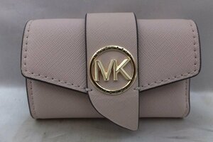 MICHAEL KORS マイケルコース 6連キーケース 小銭入れ付 ピンク系 財布