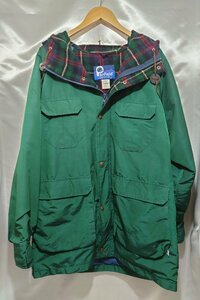 USA製 Penfield ペンフィールド 60 40クロス マウンテンパーカー 裏地チェック サイズL グリーン 緑 アウター メンズ