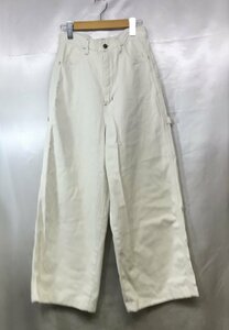 Wrangler Wrangler сделано в Японии WL-1788 WRL-230 широкий белый Denim painter's pants размер :M цвет : белый женский 