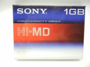 SONY Hi-MD 1GB 未使用 ● ソニー HIGH CAPACITY MEDIA ● Hi ミニディスク