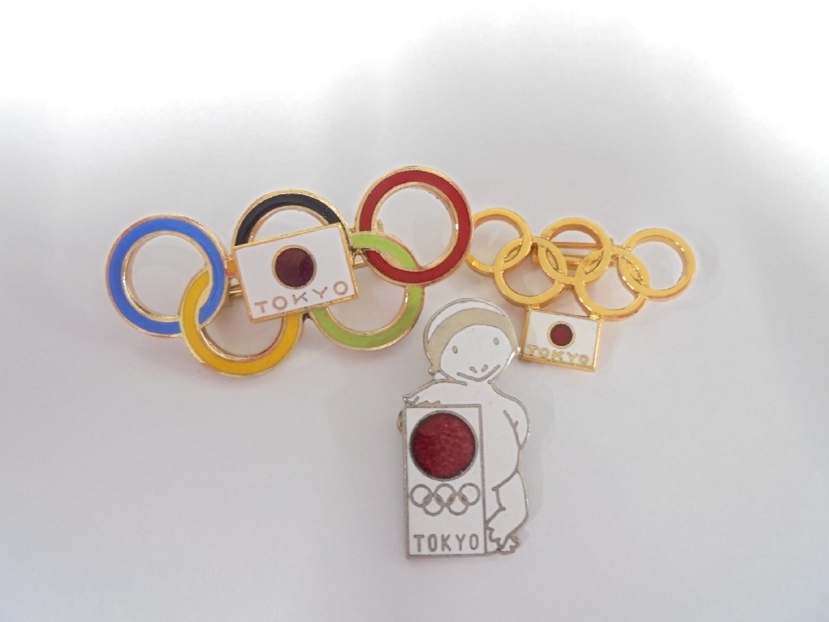Yahoo!オークション -「東京オリンピック バッチ 1964」(記念品、関連