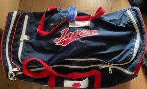 samurai JAPAN Hanshin Tigers 24 глициния река лампочка . игрок 2006 год WBC с автографом реальное использование предметы снабжения Япония представитель сумка мир один победа