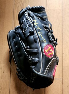 Hansshin Tigers 17 Tray Moore Player Player Actual Использование Graves Glove