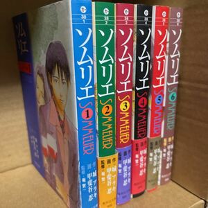 ソムリエ　文庫版　全巻セット （集英社文庫　コミック版） 城アラキ／作　甲斐谷忍／画　堀賢一／監修