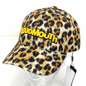 ★LOUDMOUTH ラウドマウス ゴルフキャップ 772900 334 ファジーレオパード（Fuzzy Leopard）ヒョウ柄★送料無料★