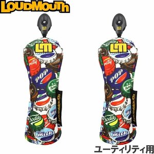 ★ラウドマウス LM-HC0014 UT用ヘッドカバー×2個 RetroCrown（354）レトロクラウン★送料無料★