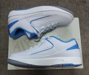 Nike Air Jordan 2 Retro Low University Blue US9 27cm ナイキ エア ジョーダン2 ロー ユニバーシティ ブルー