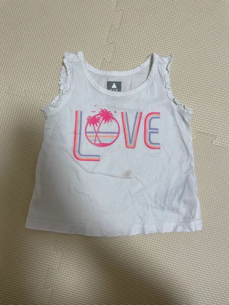 ※babyGAP ベビーギャップ　LOVE トップス　90 タンクトップ