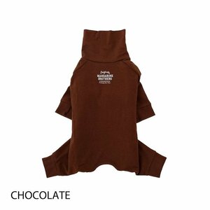 【Sサイズ】 MANDARINE BROTHERS マンダリンブラザーズ スキンタイトスーツ チョコレート ロンパース 犬服 SKIN TIGHT SUIT CHOCOLATE