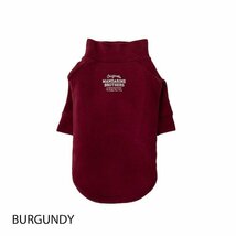 【Mサイズ】 MANDARINE BROTHERS マンダリンブラザーズ Tシャツ バーガンディ ヒートテック 犬服 2023 SKIN TIGHT WARM T-SHIRT BURGUNDY_画像1