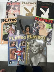 s0920-27.古本まとめセット/プレイボーイ/playboy/雑誌/日本語版/マガジン/ヌード/写真集/エロティックアート/