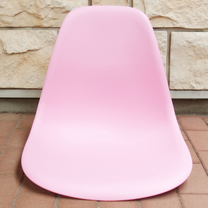 【未使用品】 イームズ シェルチェア 座面部品 椅子 Eames チェア イス DSWチェア Chair 家具 DSR ダイニング オフィスチェア ピンク