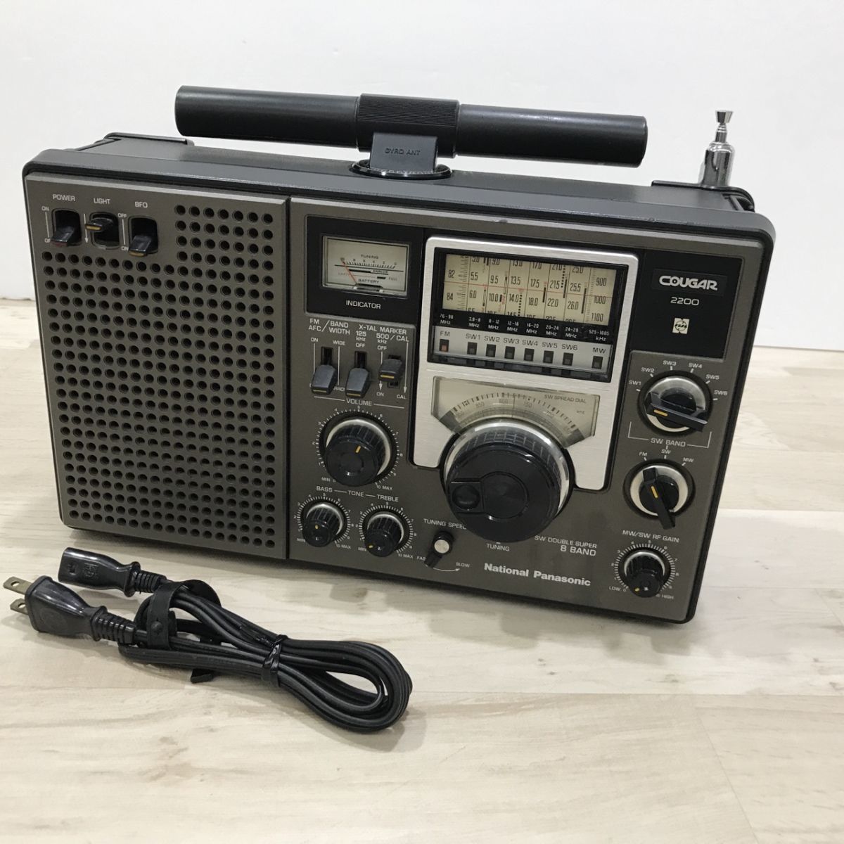 超歓迎 National 松下電器 RF-2200 クーガー2200 昭和レトロ ラジオ